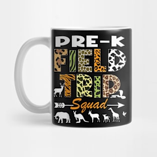 Pre-K Zoo Field Trip Squad Teacher Student Matching Mug